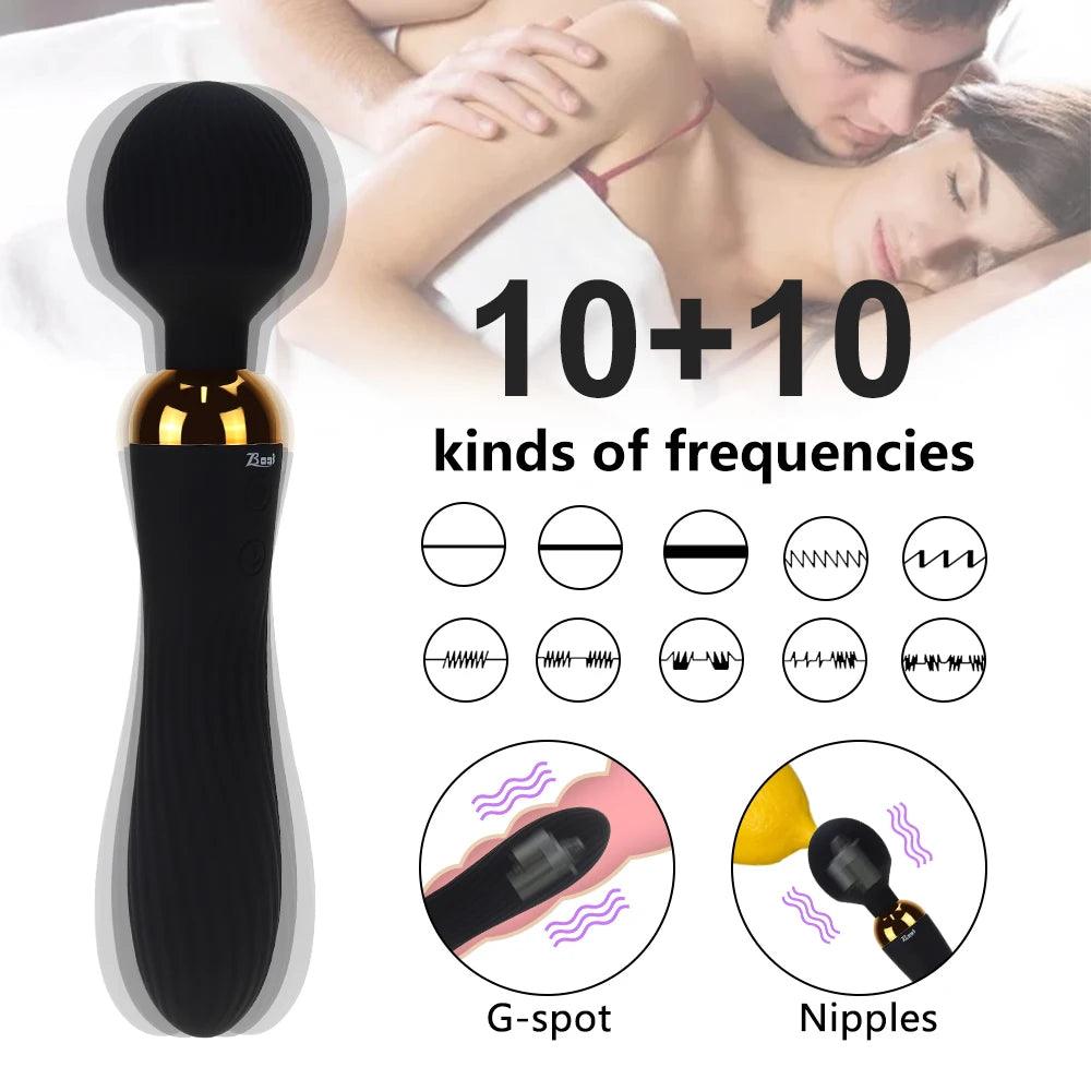 Magisk Vaginalstav med Kraftfulla Vibrationer - WIQ