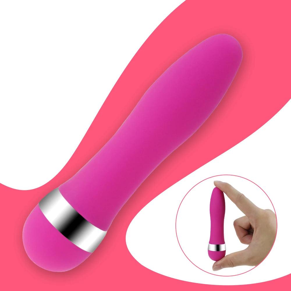 Mini G-Punkt Vibrator - Realistisk Stimulans & Kraftfulla Vibrationer - WIQ