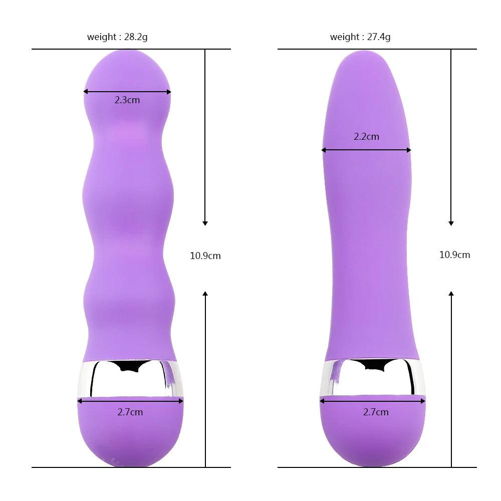 Mini G-Punkt Vibrator - Realistisk Stimulans & Kraftfulla Vibrationer - WIQ