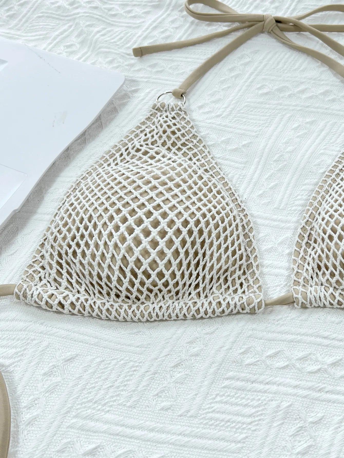 Nät Bikini med Förtrollande Design - WIQ