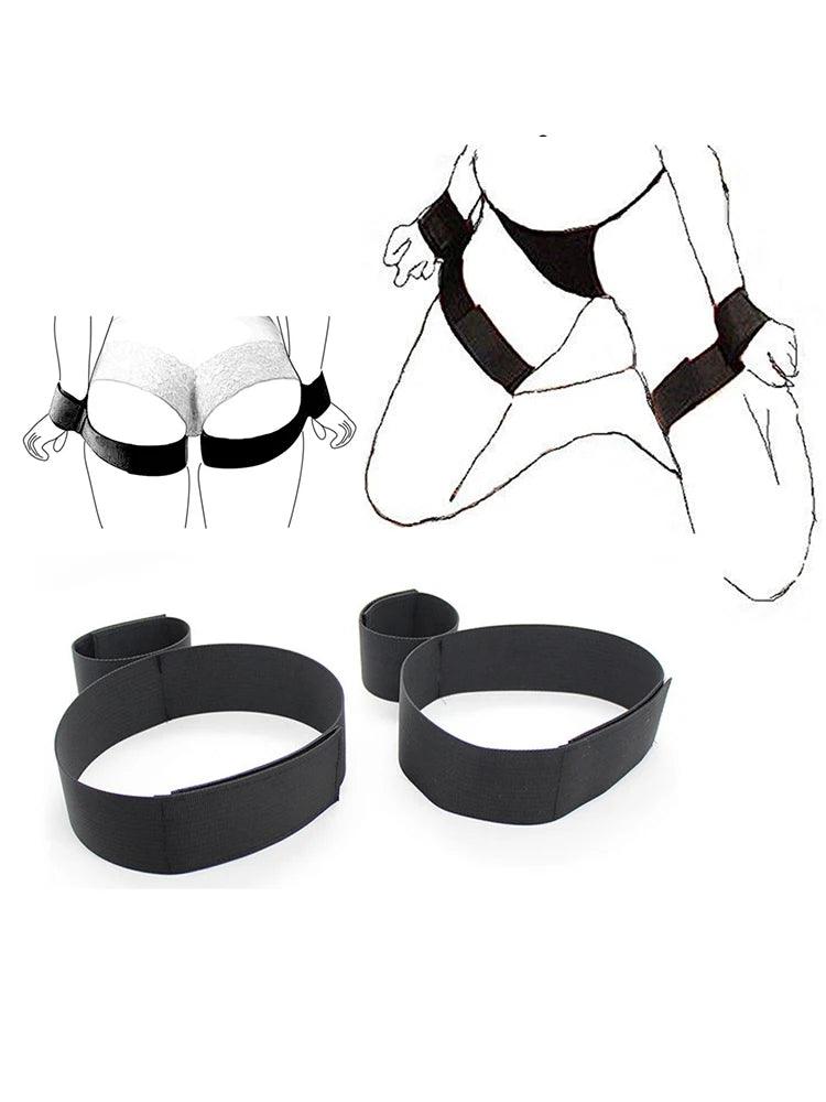 Passionera Sensuell BDSM Kit - Högkvalitativa Restraints - WIQ