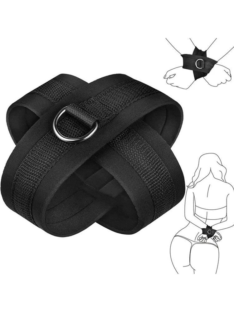 Passionera Sensuell BDSM Kit - Högkvalitativa Restraints - WIQ