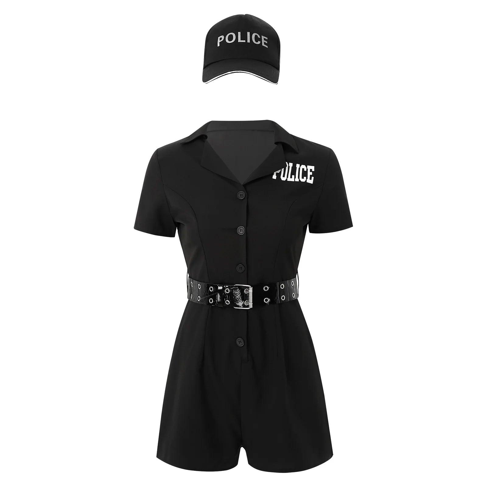 Polisuniform Romper Kostym - För En Självsäker Look - WIQ