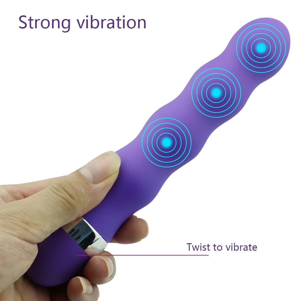 Realistisk Dildo med Kraftfulla Vibrationer - WIQ