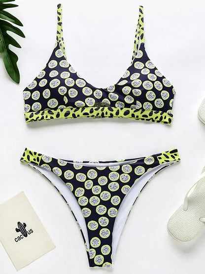 Retro Chic Polka Dot Bikini - WIQ