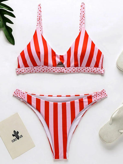 Retro Chic Polka Dot Bikini - WIQ