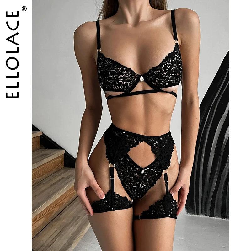 Sensuell Cut-Out Underklädes Set - Förhöjer Självförtroendet - WIQ