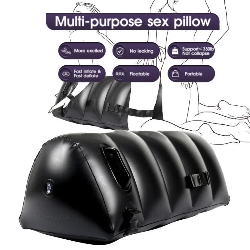 Sexmöbler för vuxna Luftfylld soffa Sexställning Prone Bindande kroppsstöd - WIQ