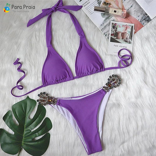 Skinande Diamantgudinna Bikini från Para Praia - WIQ