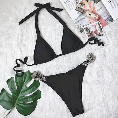 Skinande Diamantgudinna Bikini från Para Praia - WIQ