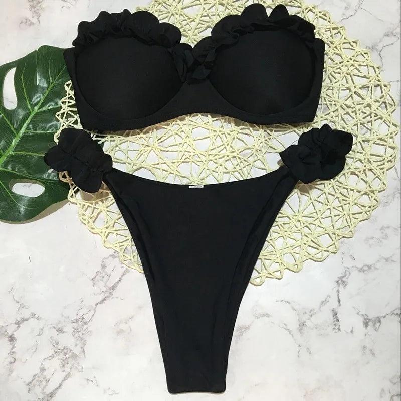 Snygg Strapless Bikini för Ultimat Komfort - WIQ