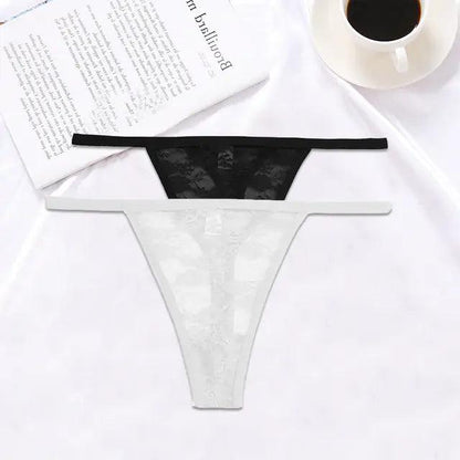 Spetsig G-string Set - Sensuell och Bekväm - WIQ