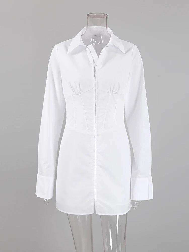 Stilig Vit Skjortklänning: Trendig & Elegant 2024 - WIQ