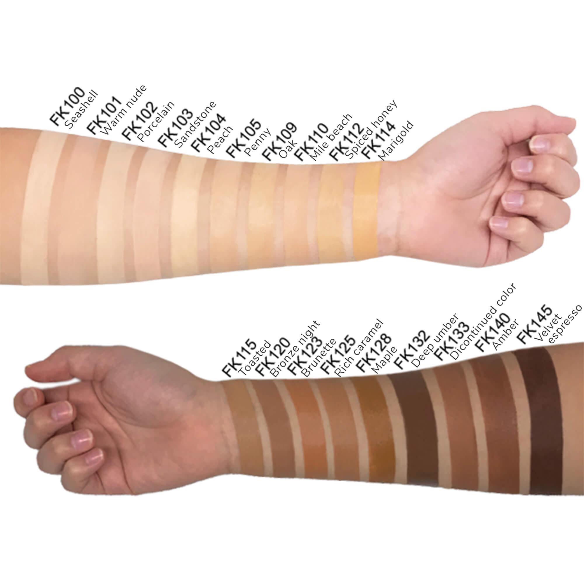 Strålande Porcelain Foundation - SPF 15 Skydd - WIQ