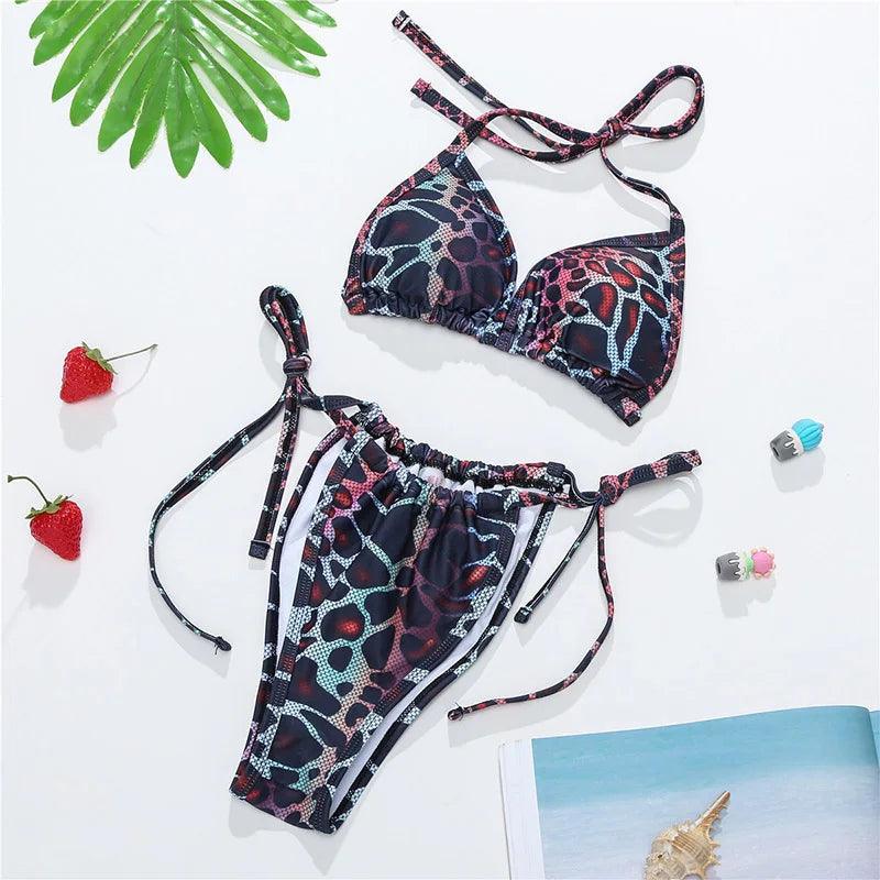 Strand Skönhet Bikini Set - Chic och Komfort - WIQ