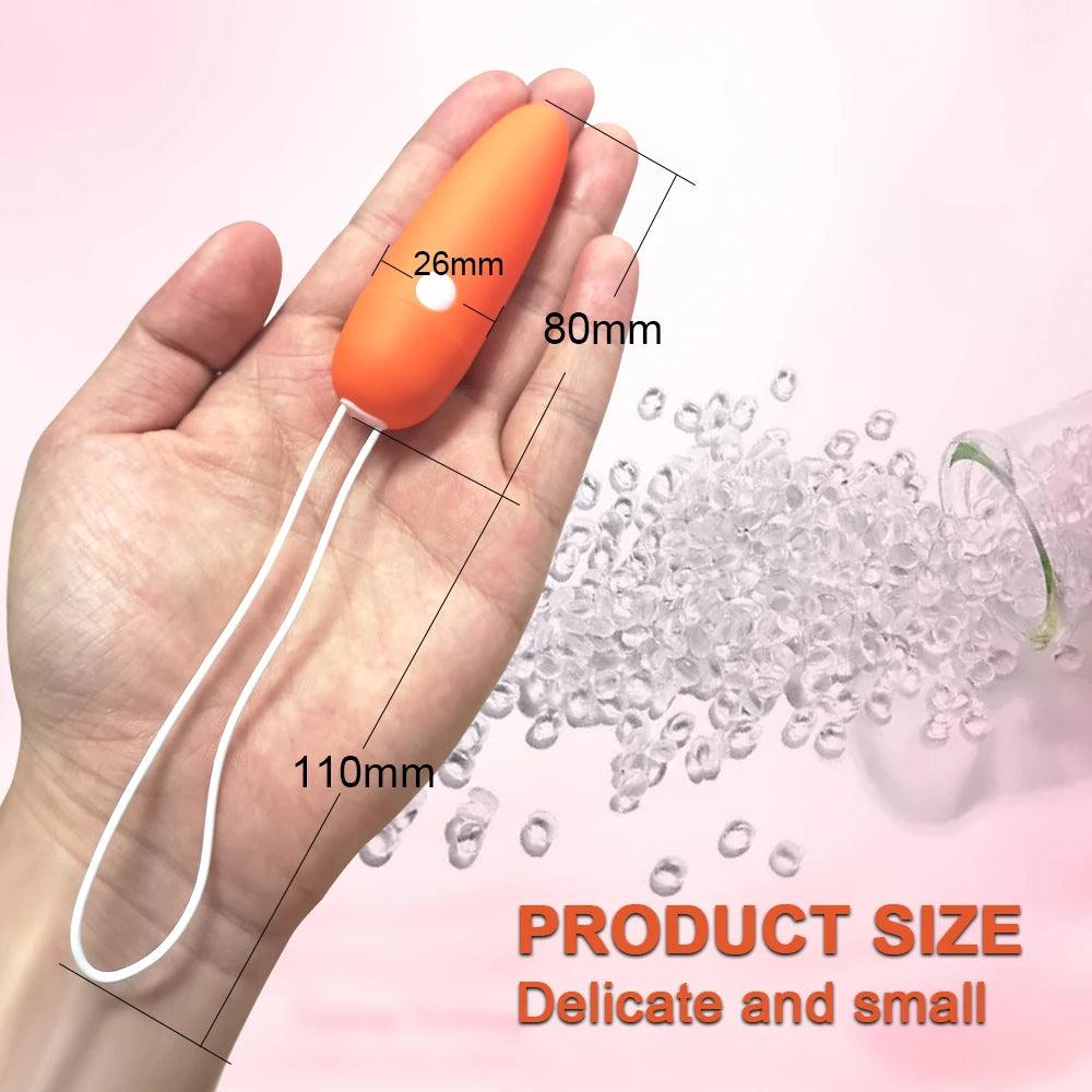 Trådlös Klitorisstimulator & G-punktsmassager - Silikonälskägg - WIQ