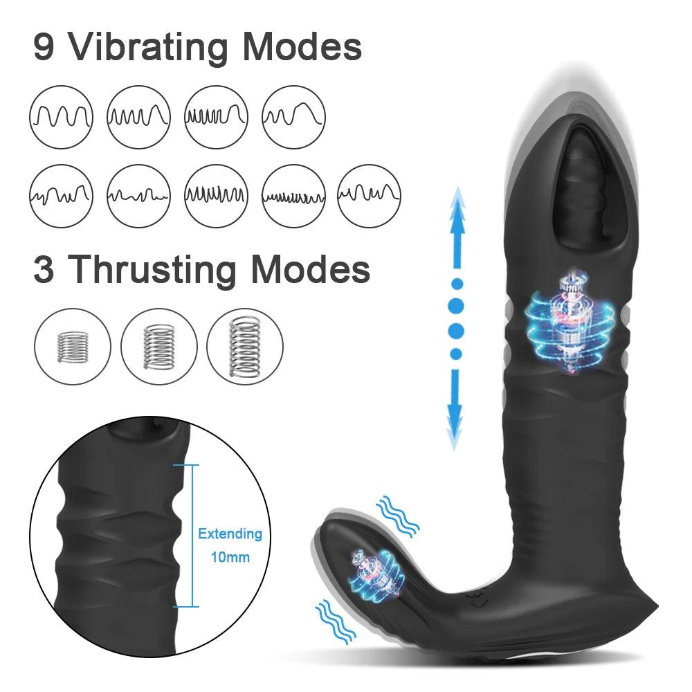 Trådlös Tryckande Vibrator - Klitoris & G-punktsstimulans - WIQ