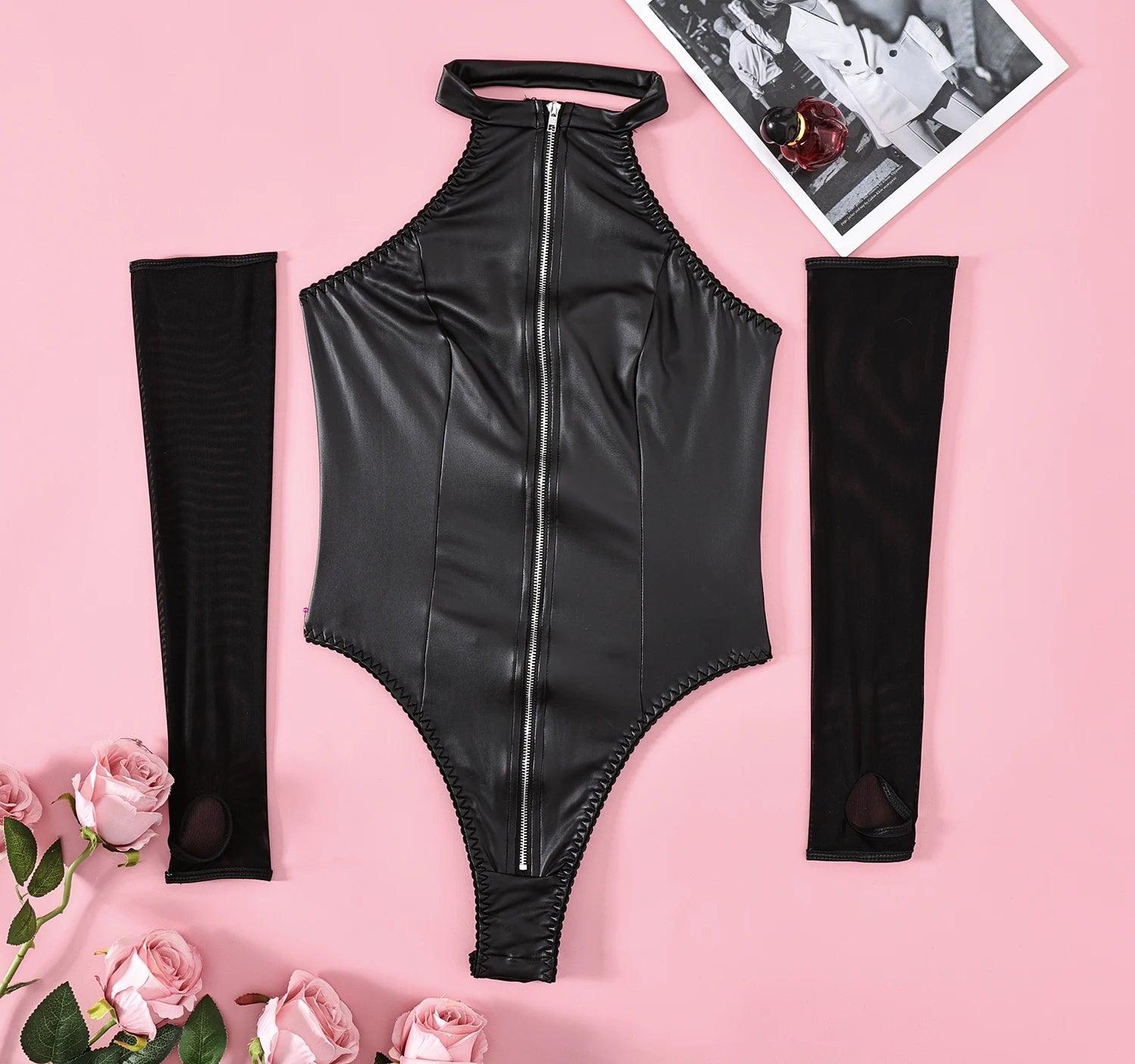 Ultimat Latex Bodysuit för Dam - Stil och Flexibilitet - WIQ