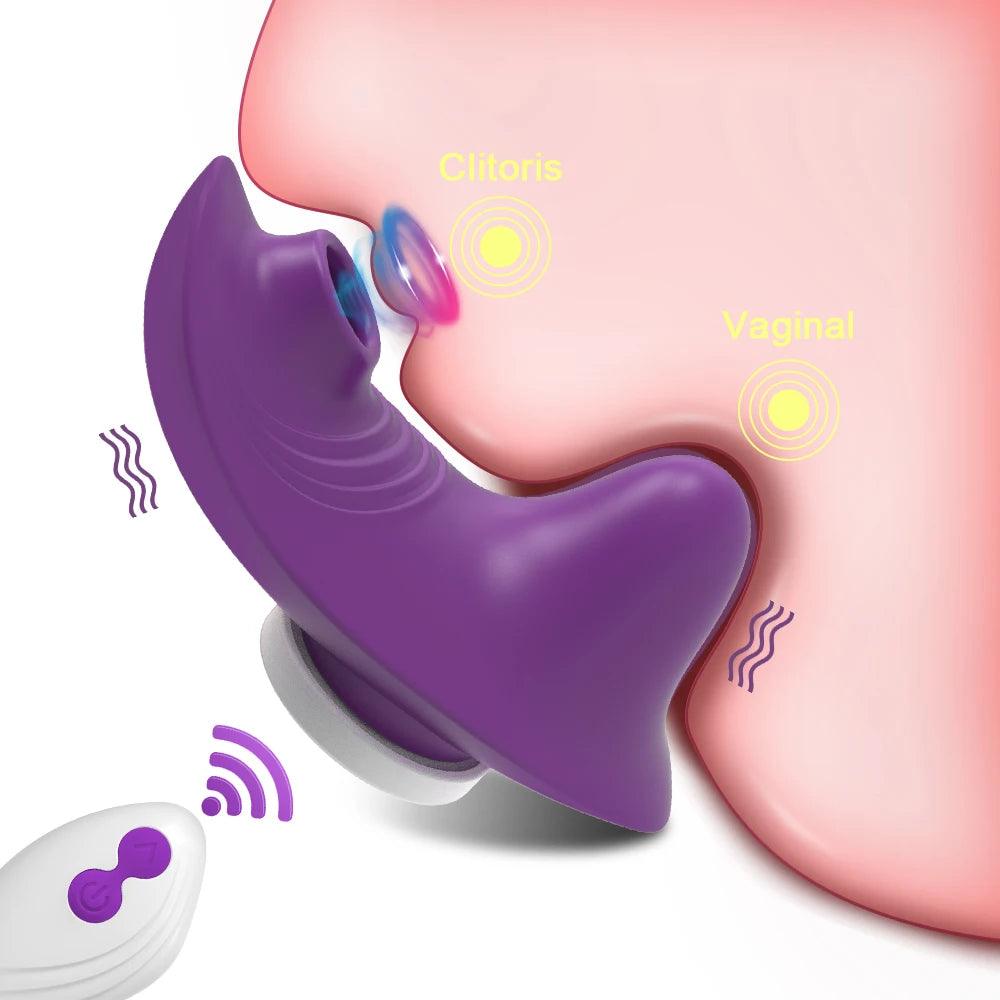 Ultimat Nöje Klitoris & G-punkts Vibrator med Magnetisk Teknologi - WIQ