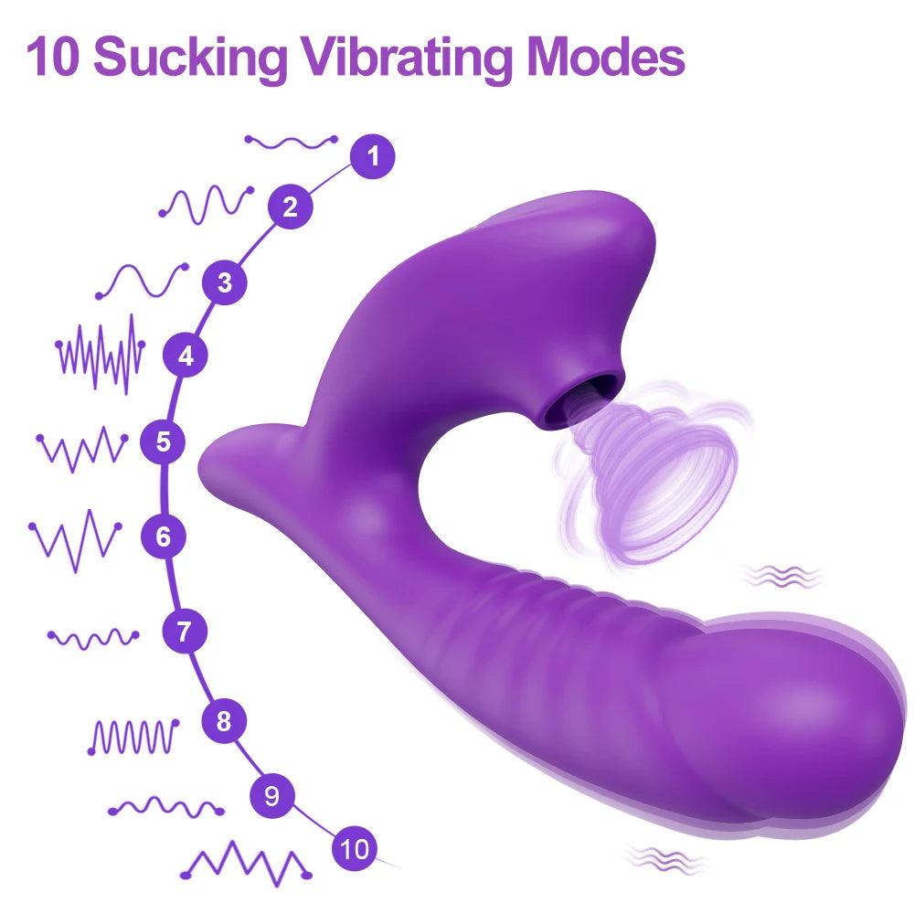 Ultimat Nöje: Silikon G-Punkts Dildo & Klitorisstimulator - WIQ
