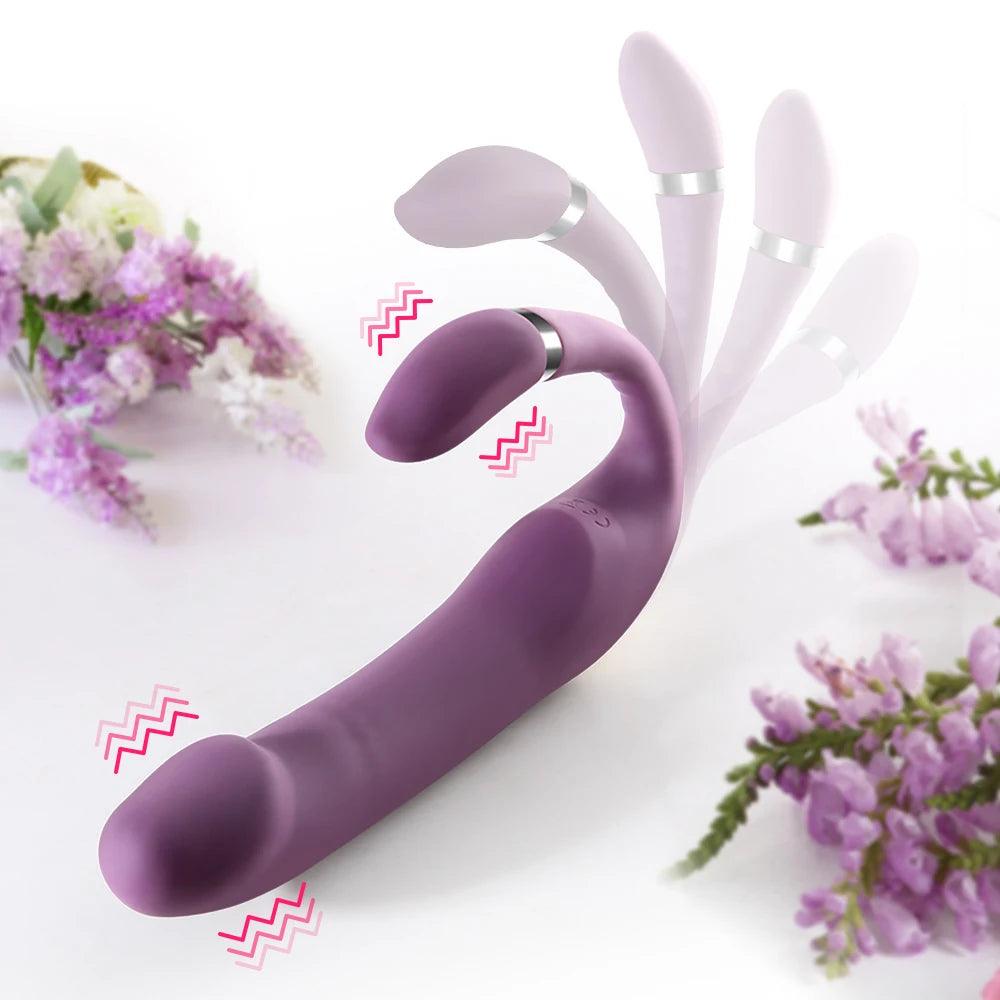 Uppvärmbar Dildo med 10 Hastigheter - Premium Silikon - WIQ