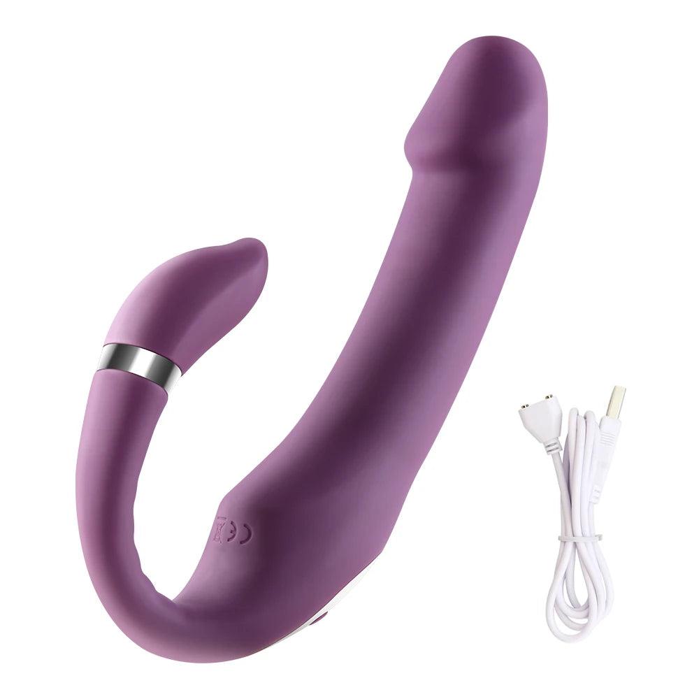 Uppvärmbar Dildo med 10 Hastigheter - Premium Silikon - WIQ