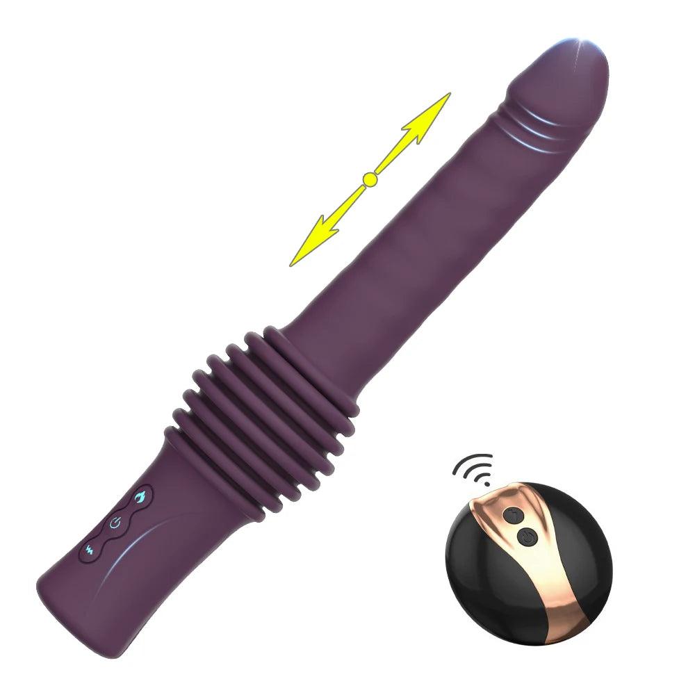 Värmande Teleskopisk Dildo med G Spot Design - WIQ