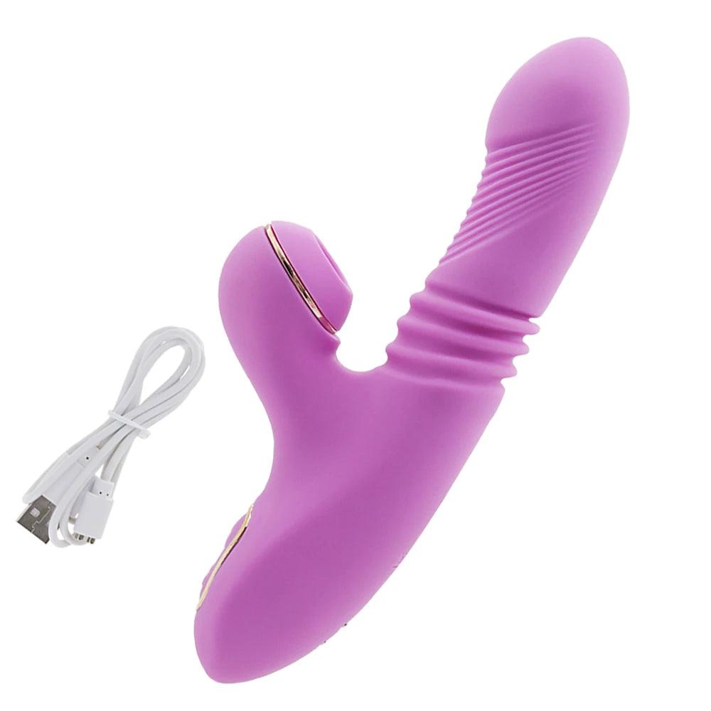 Vibrator med Klitoris- och G-Punktsstimulans - WIQ