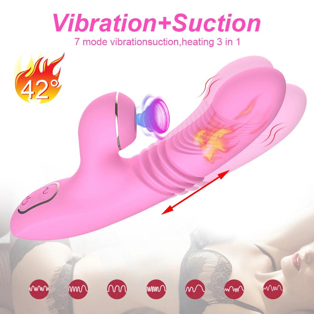Vibrator med Klitoris- och G-Punktsstimulans - WIQ