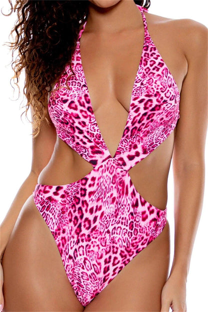 Vilt Rosa Leopard Monokini 2024 - WIQ