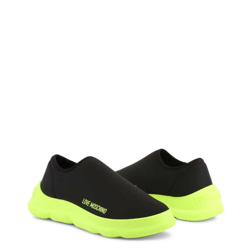 Grön Neon Slip-On Sneakers från Love Moschino - WIQ